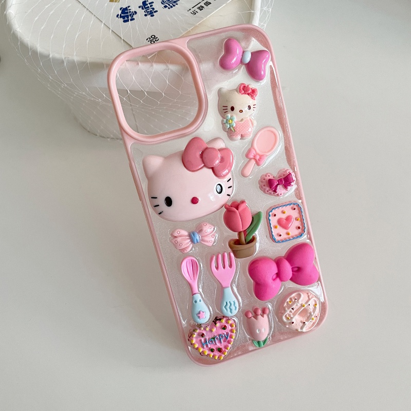 Ốp Điện Thoại Cứng Hình Mèo 3D Cho iPhone 14 14Pro 14promax 11 12 12Pro 12promax 13 13Pro 13promax iPhone 11