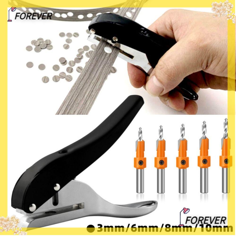 FOREVER Kìm Đục Lỗ 3MM 4MM 5MM 6MM 8MM 10MM Chuyên Dụng Cho Thợ Mộc