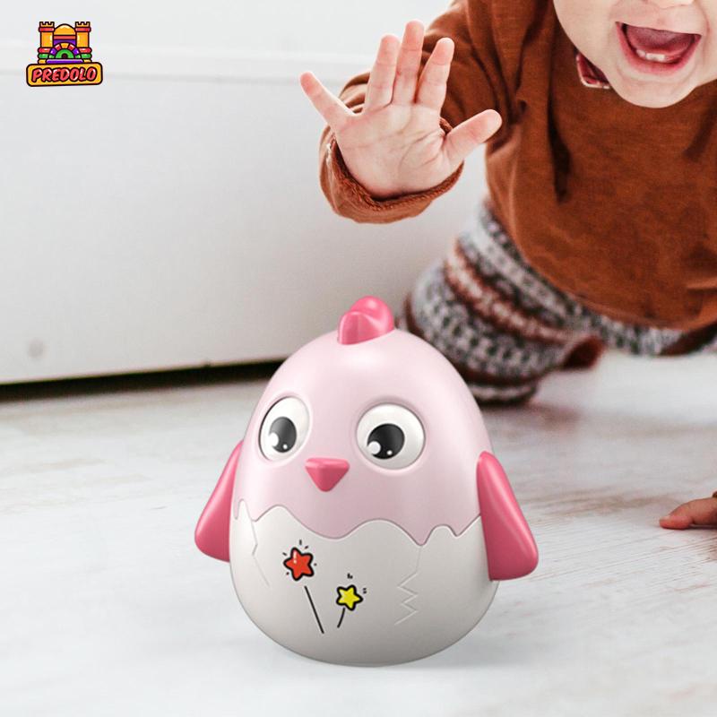 Predolo Đồ Chơi Gà Con Nhồi Bông Phát Nhạc Vui Nhộn Cho Bé Sơ Sinh Từ 0 3 6 9 12 Tháng Tuổi