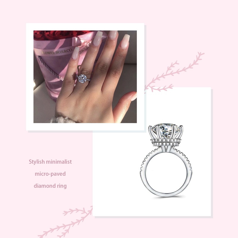 Khuôn Cắt Kim Cương Toàn Diện Hình Eliptic Moissanite