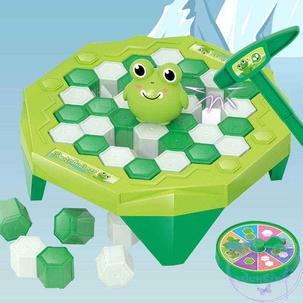 Trò Chơi Board Game Breakingine Ice Ếch / Chim Cánh Cụt / Xanh Lá / Vàng Bằng Nhựa Thú Vị Làm Quà Tặng Giáng Sinh