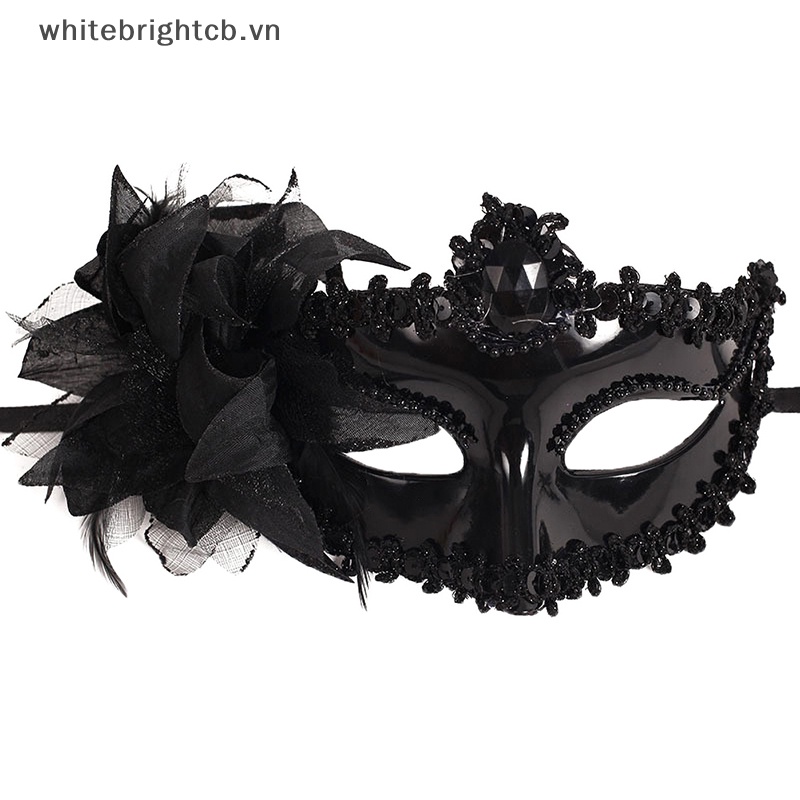 Halloween Decoration# Vừa Mặt Nạ Venetian Đính Kim Cương Giả Màu Tím Lông Vũ Hóa Trang Tiệc Cưới / Dạ Hội Sex Lady