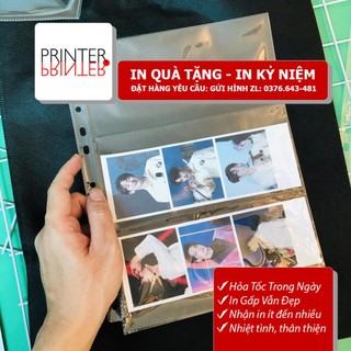 Sheet lẻ size A4 cho Sổ Card Binder hỗn hợp thương hiệu MEET