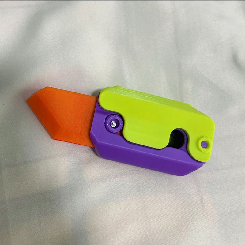 Cà Rốt 3d Phát Sáng Đồ Chơi Thẻ Nhấn Giảm Căng Thẳng Cho Trẻ Em