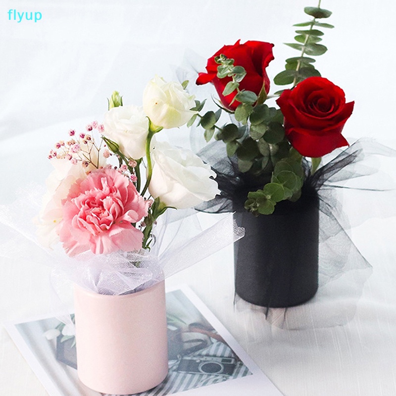 Flyup Bình Hoa Giấy mini Thay Thế Có Nắp Đậy Dùng Làm Quà Tặng