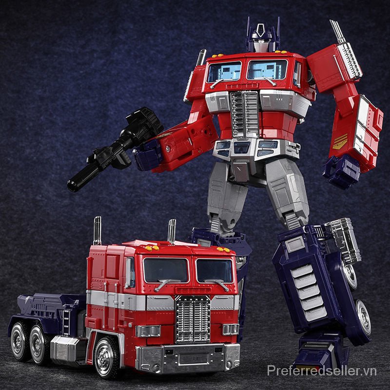 Mô Hình Đồ Chơi Robot Biến Hình Optimus Bằng Hợp Kim Cao Cấp Dành Cho Bé Trai