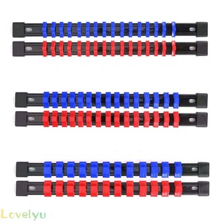 ⭐24h shiping ⭐drive socket holders 1/4 3/8 1/2 346mm 6pcs black blue fittings plastic