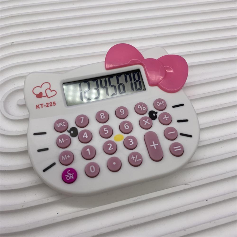 Máy tính cầm tay MMULCK 8 chữ số hoạt hình KT Kuromi dễ thương cảm giác thoải mái