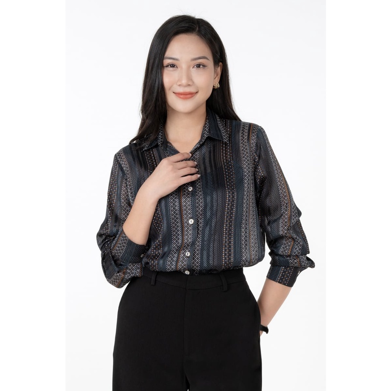 Áo sơ mi họa tiết nữ tính , thanh lịch, nữ tính, sang trọng Freelancer - FWWS23SS19C
