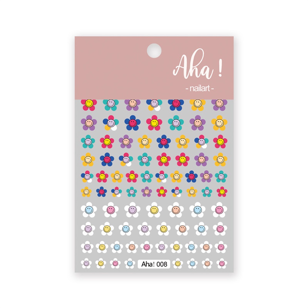 Nail Art Sticker Hàn Quốc 3d Dán Móng Tay Đáng Yêu qusl