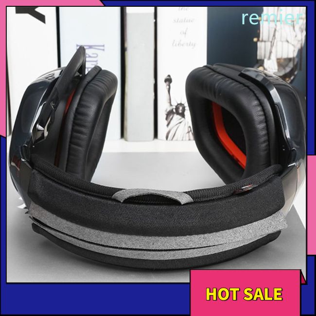 Re universal full closure tai nghe headband cover zipper đệm bảo vệ tai nghe bridge beam sleeve