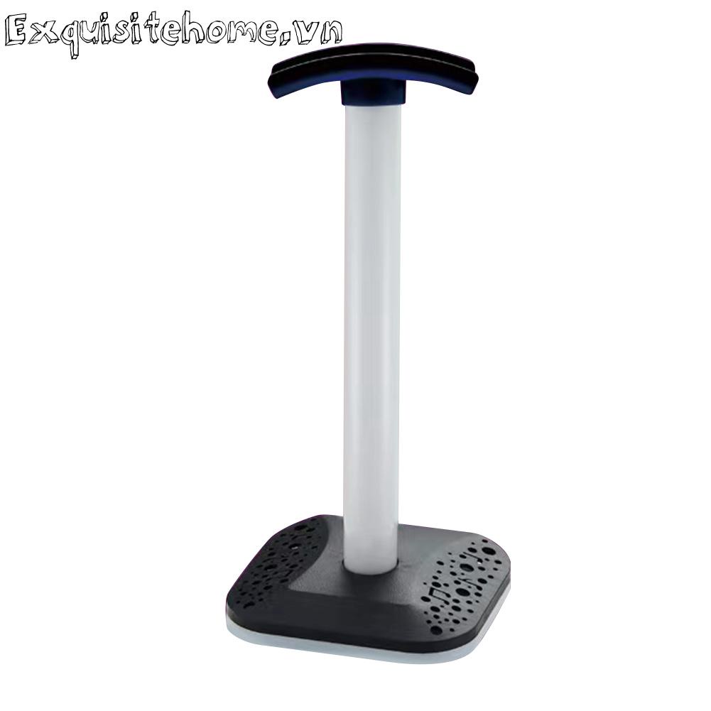 Rgb light đế tai nghe để bàn chống trượt hỗ trợ usb qua tai giá đỡ tai nghe