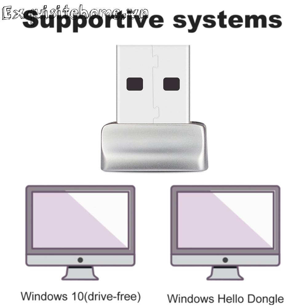 Máy quét sinh trắc học kim loại máy tính xách tay usb vân tay đọc thiết bị cho windows hello