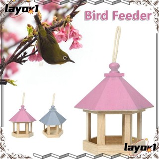 Layor1 tổ chim bằng gỗ treo ngoài trời