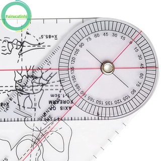 Pairhj multi-ruler goniometer angle ruler joint orthopedics tool instruments vn