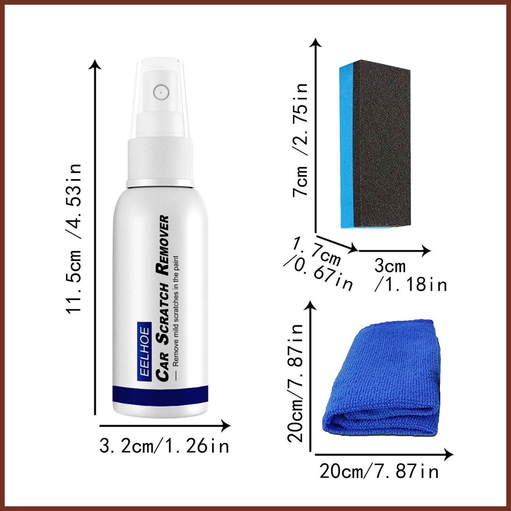Vết xước xe hơi sửa chữa vết xước sáp đánh bóng xe hơi lớp phủ xe hơi nhanh hợp chất sáp đánh bóng sơn haoyisvn
