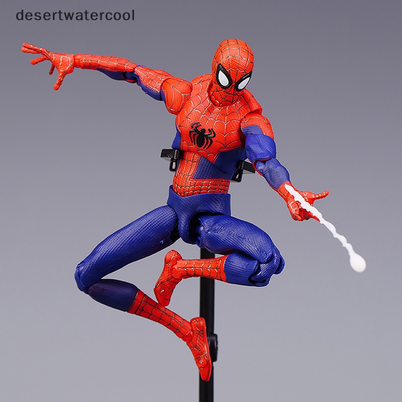 Devn sáng tạo chung búp bê di động spider-verse action sv song song vũ trụ béo peter parker spider man hình hành động đồ chơi mô hình martijn