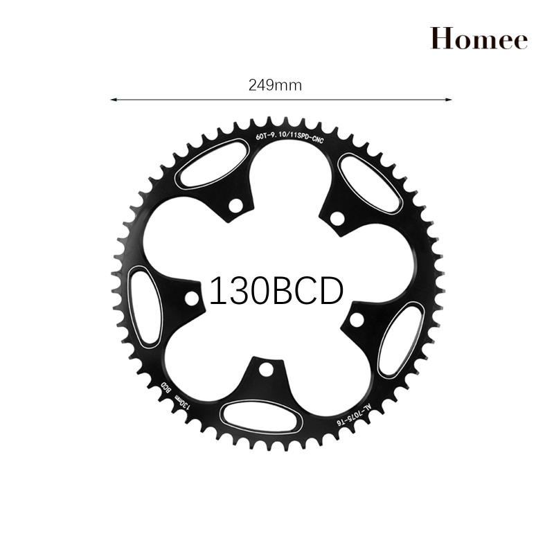 Xe đạp hẹp rộng xích 130mm bcd bộ phận sửa chữa nhông xích, bánh xích