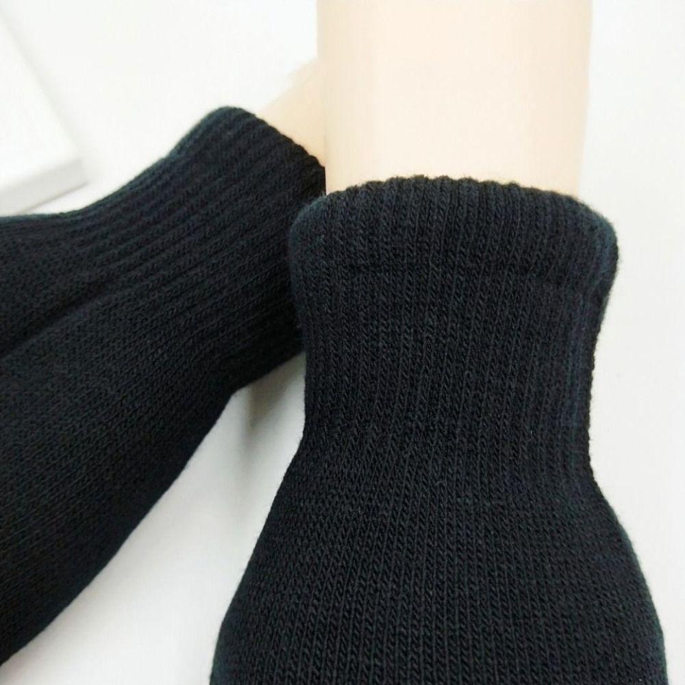 Găng tay mùa đông rose, găng tay dày hai lớp dày dặn, thời trang cừu nhung mềm mại màu đen ấm áp bé trai cô gái