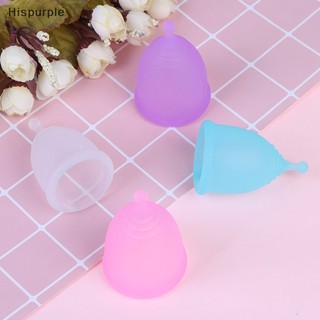 Hispurple Cốc kinh nguyệt y tế lớp mềm Silicone mặt trăng Lady thời gian vệ sinh tái sử dụng VN