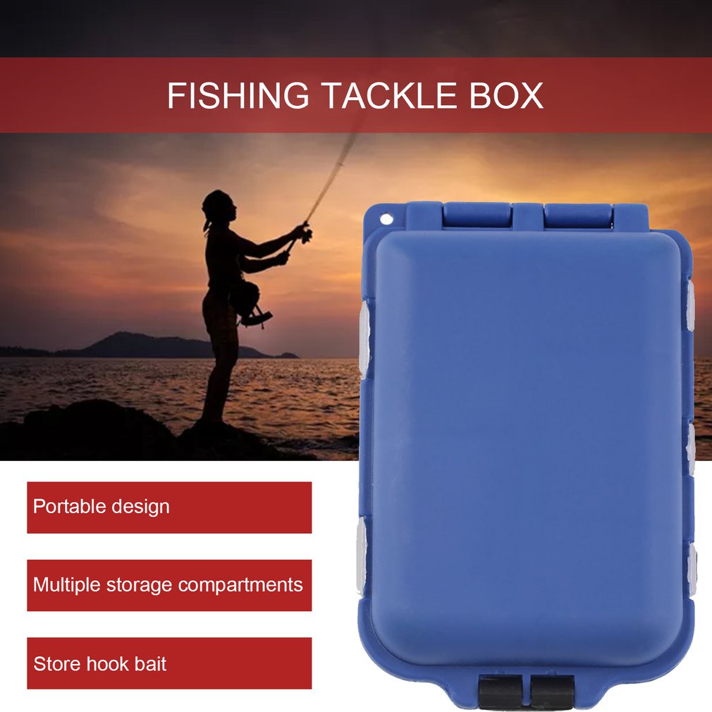 Fishing Tackle Accessory Storage Box Compartments Visible Fishing Lure Box