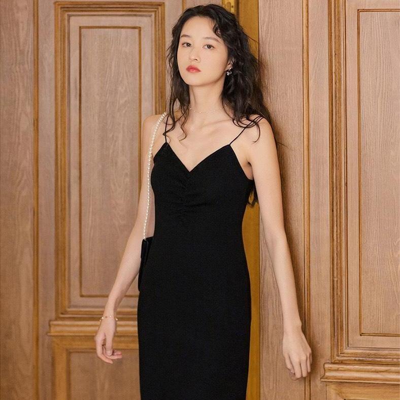 Váy 2 dây nhún ngực siêu tôn dáng cho các nàng