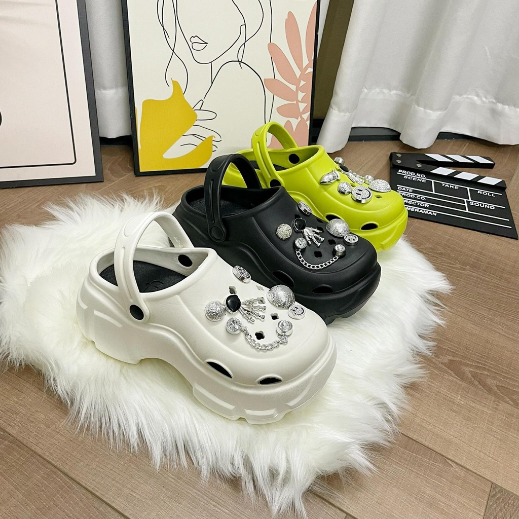 HHH Dép CROSS 5CM dép Sandal nữ Mùa hè Đế Dày thoải mái Xinh Xắn   B98G14C