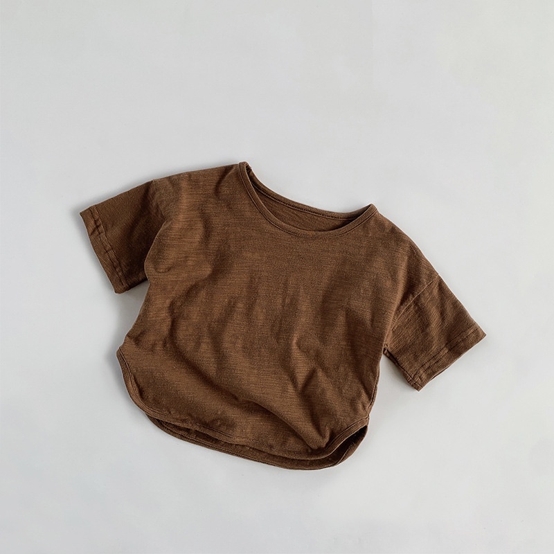 Áo thun cotton basic cho bé