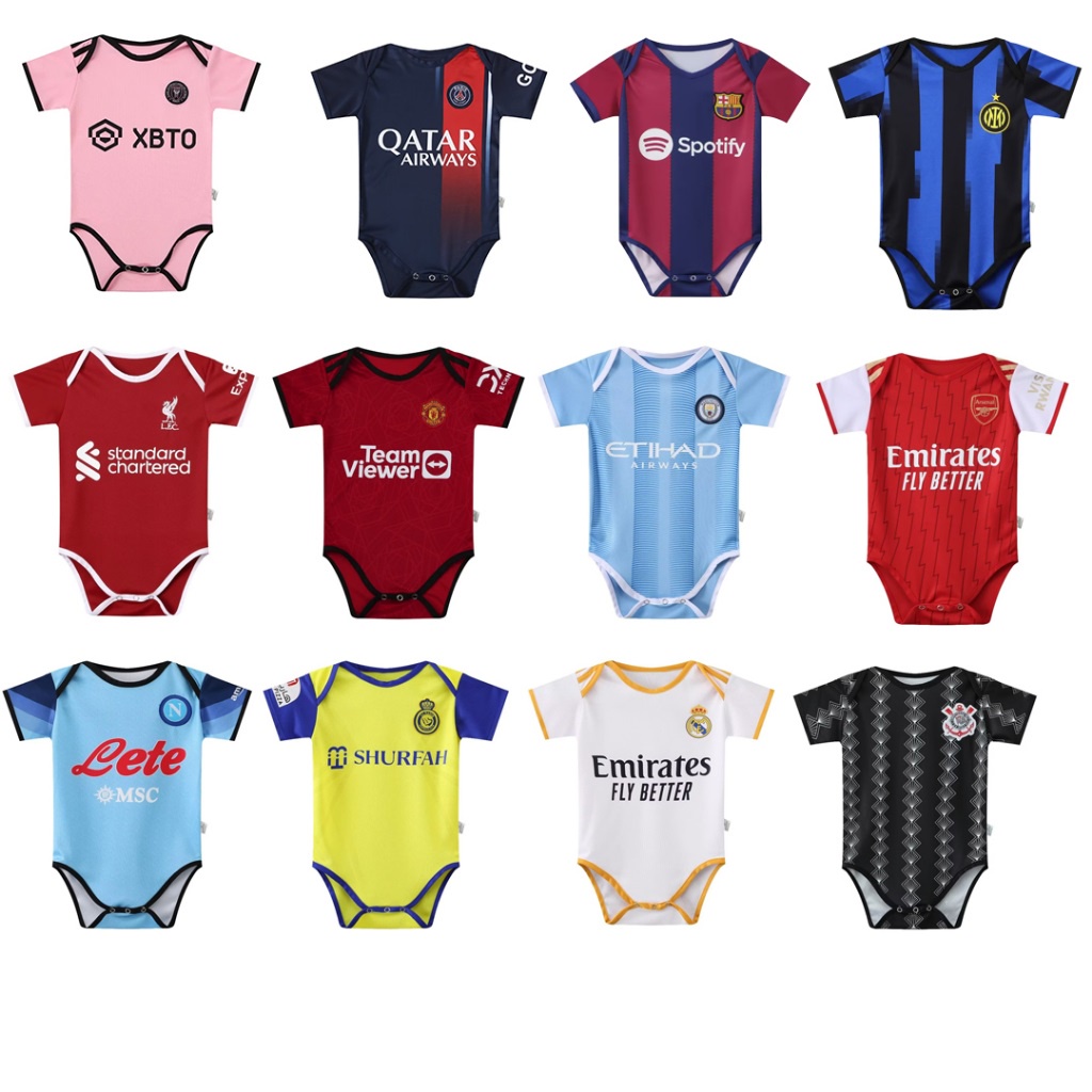 Bộ Quần Áo Bóng Đá Chất Lượng Cao Cho Bé Sơ Sinh (3 Tháng-2 Tuổi)