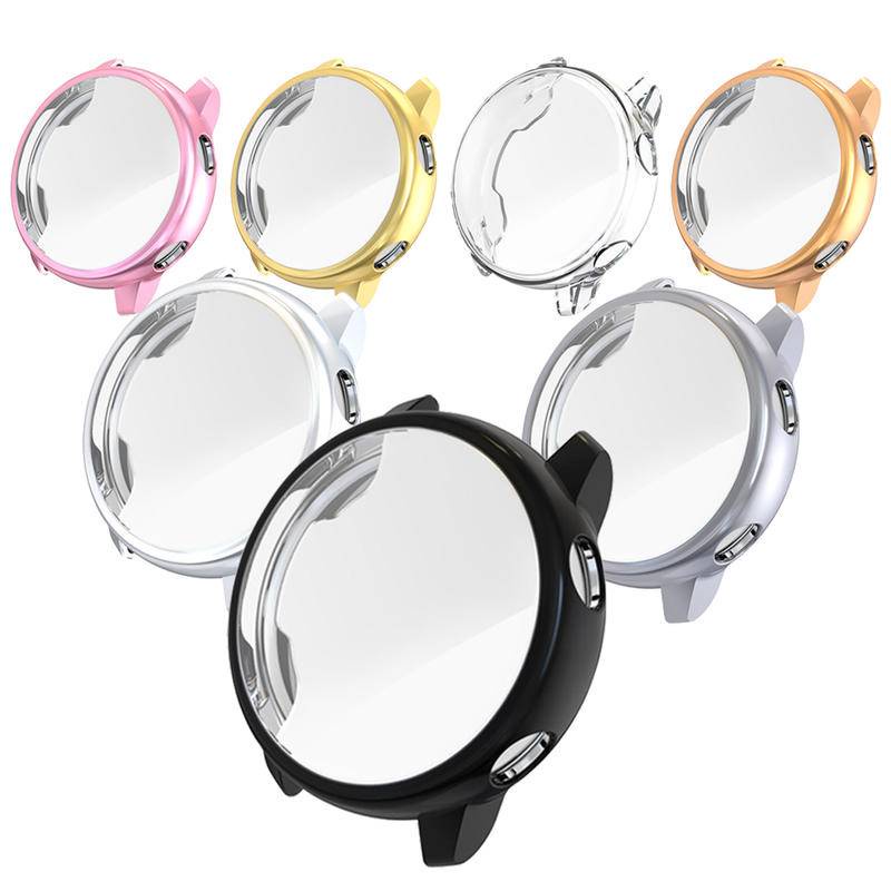 Đối với samsung galaxy active 46mm 42mm gear s3 soft tpu watch case bảo vệ màn hình