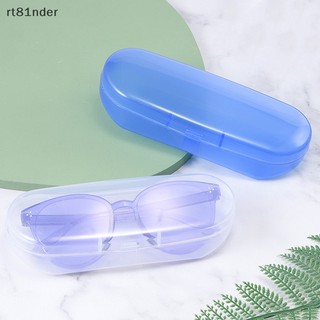 Rt màu xanh lam kính trong suốt hộp nhựa gương phẳng kính cận thị hộp đựng kính râm hộp đựng kính thời trang đơn giản hộp đựng kính thời trang n