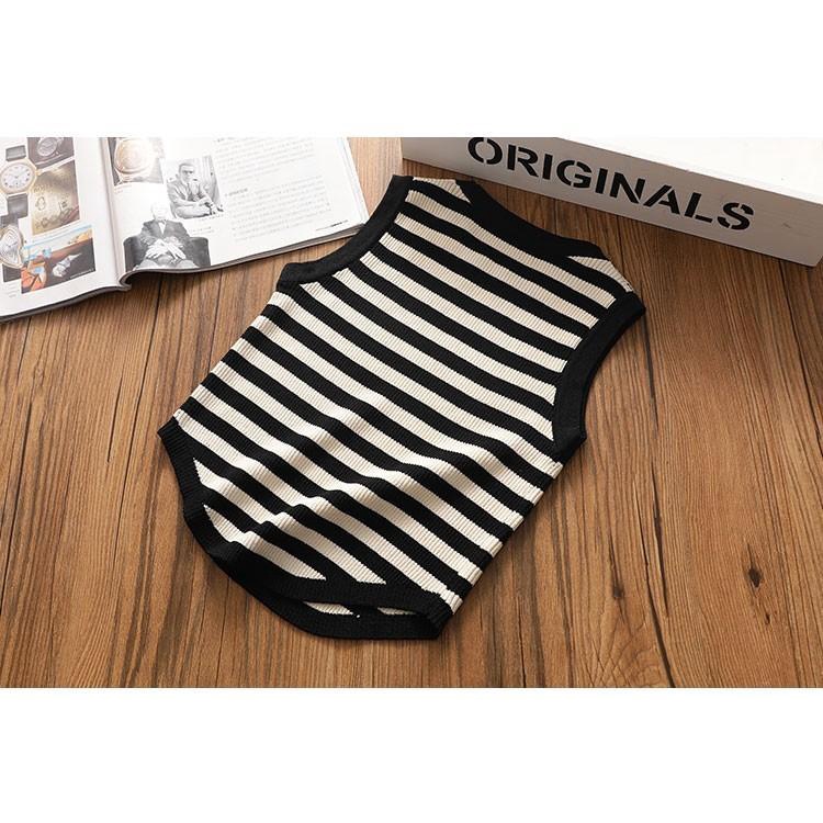 Hàng đã sẵn sàng bán nóng phong cách mới nhật bản hàn quốc  trẻ em phiên bản hàn quốc thời trang mùa hè áo vest nhỏ bé gái mùa hè phong cách mới thoáng khí i-shaped vest