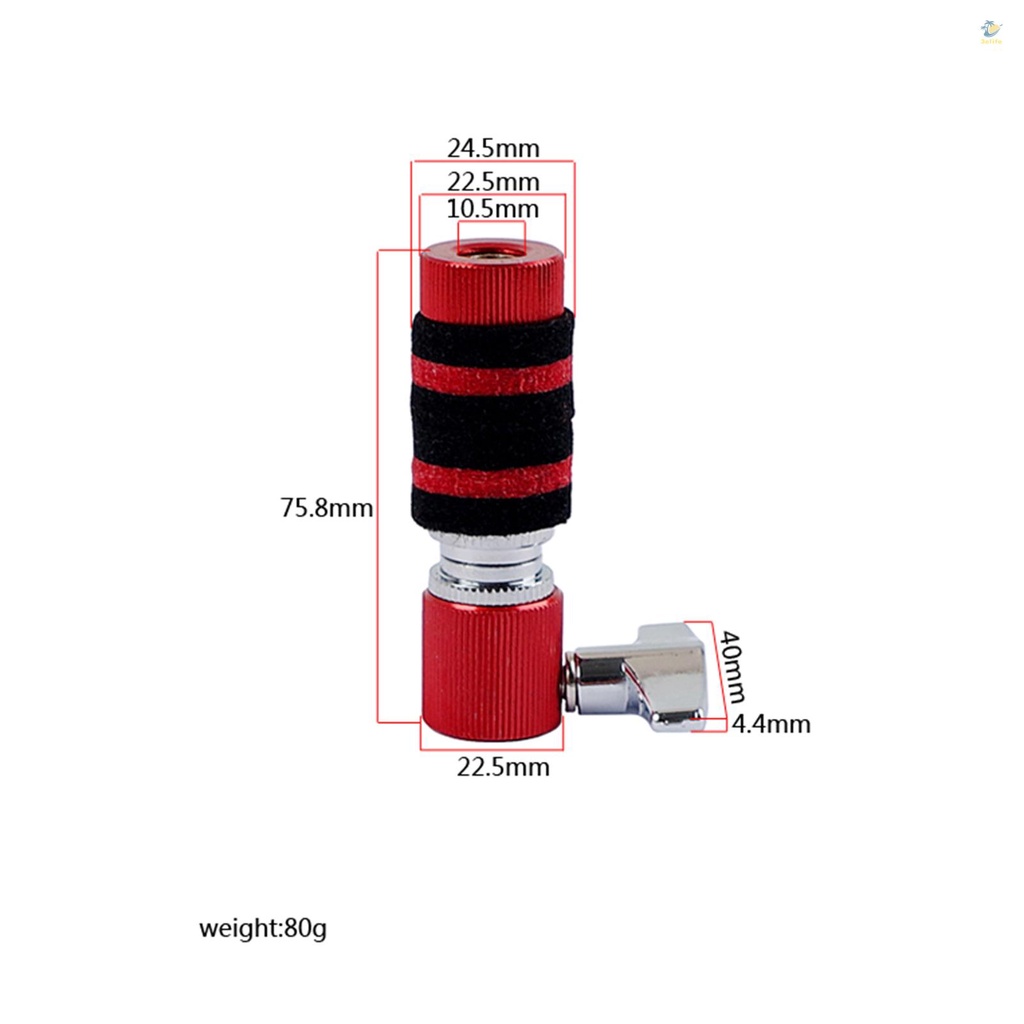 3elife hit hat clutch jazz drum clutch hợp kim nhôm chân đế cho hi-hat cymbal drum parts phụ kiện cho nhạc cụ gõ