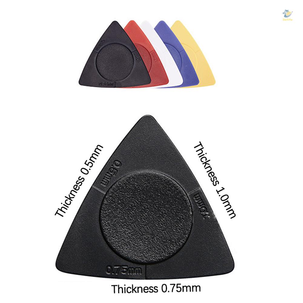 3elife multi-thickness guitar picks phụ kiện guitar phụ kiện nhạc cụ 0.5 / 0.75 / 1.0mm guitar picks