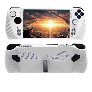Đối với asus rog ally game console case soft silicone protection cover anti-scratch protector shell sleeve and two thumb grip caps phụ kiện trò chơi