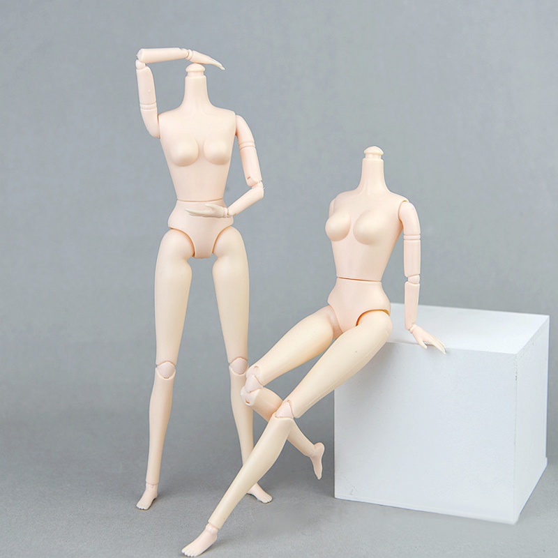 1 / 6 BJD Phụ Kiện Búp Bê Di Chuyển Được Cơ Thể Khớp Cho Nhà Búp Bê 11.5 "Búp Bê Vú Lớn Đồ Chơi Cơ Thể Cho Trẻ Em