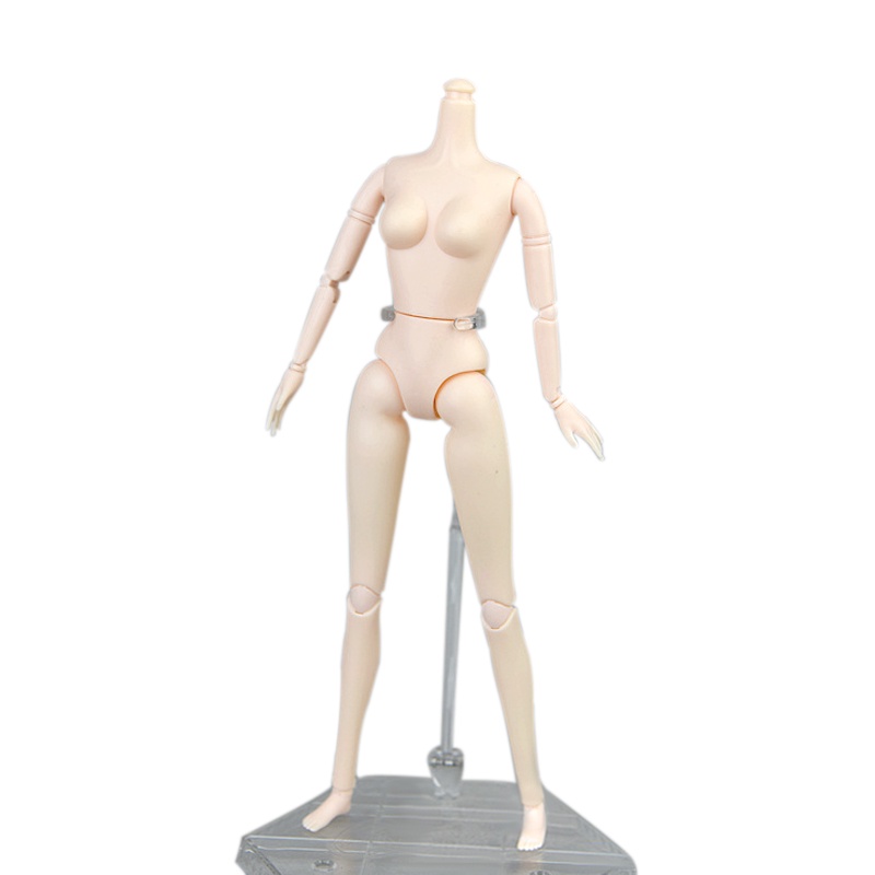 1 / 6 BJD Phụ Kiện Búp Bê Di Chuyển Được Cơ Thể Khớp Cho Nhà Búp Bê 11.5 "Búp Bê Vú Lớn Đồ Chơi Cơ Thể Cho Trẻ Em