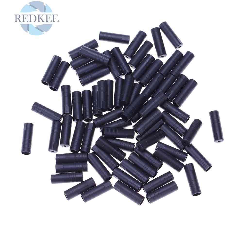 Set 100 Vỏ Bọc Dây Phanh Xe Đạp Bằng Nhôm