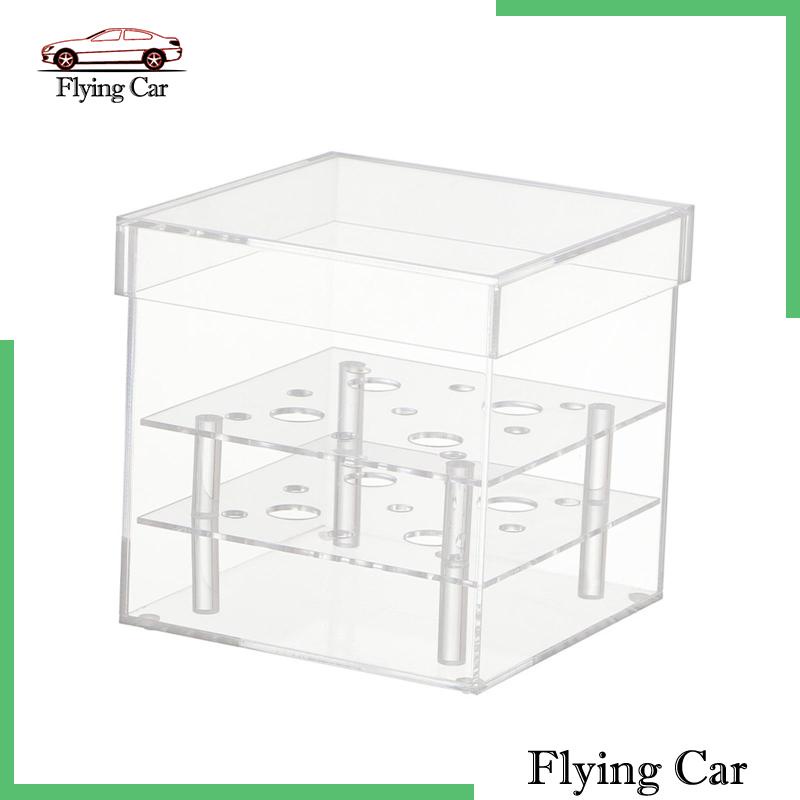 Set 2 Lọ Hoa Bằng Acrylic Trong Suốt Dùng Trang Trí Tiệc Sinh Nhật