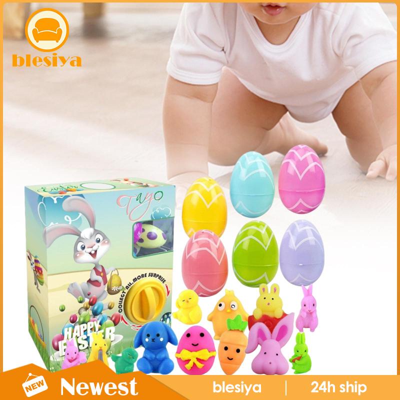 [Blesiya] Đồ Chơi Rổ Phục Sinh Nhồi Bông Có Cảm Biến Cho Bé