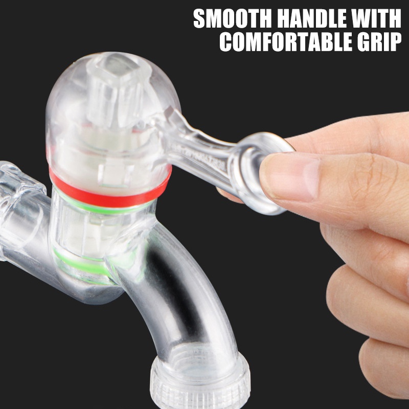 6 trong suốt chống nổ vòi nước nhựa vòi nước phụ kiện