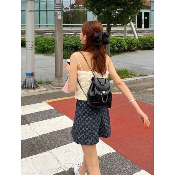 Ba Lô Da Sáp Dầu Thời Trang Hàn Quốc Mới 2023 Cho Nữ