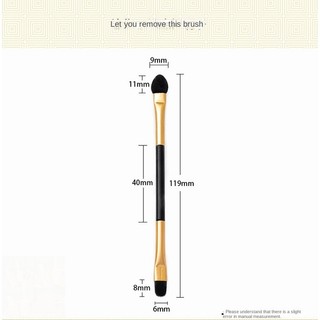 Cọ trang điểm double head eye shadow brush 1pc