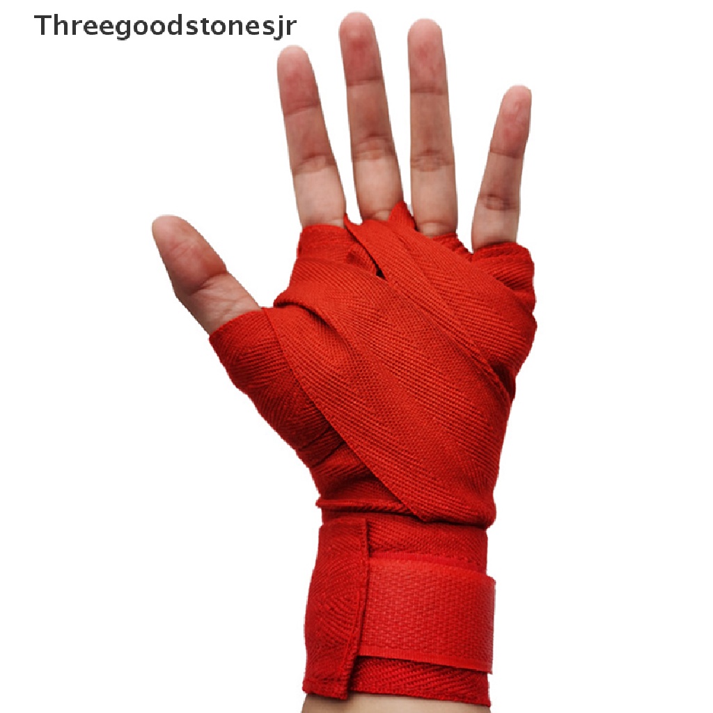 Băng Quấn Cổ Tay Vải Cotton 2.5M JR Hỗ Trợ Tập Luyện Đấm Bốc / Muay Thai
