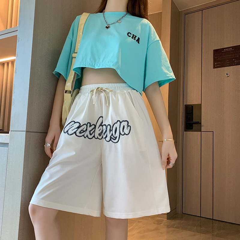 NRVP Quần Short Thể Thao Dáng Rộng Phong Cách Thời Trang Hàn Quốc