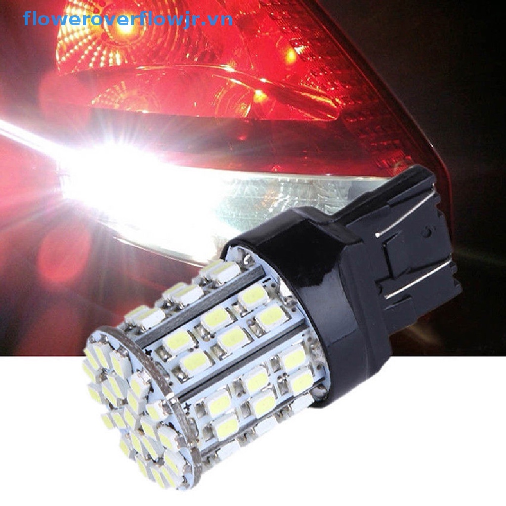 2 Đèn LED Tín Hiệu Xi Nhan T20 7443 1206 6000K 64SMD Cho Xe Hơi