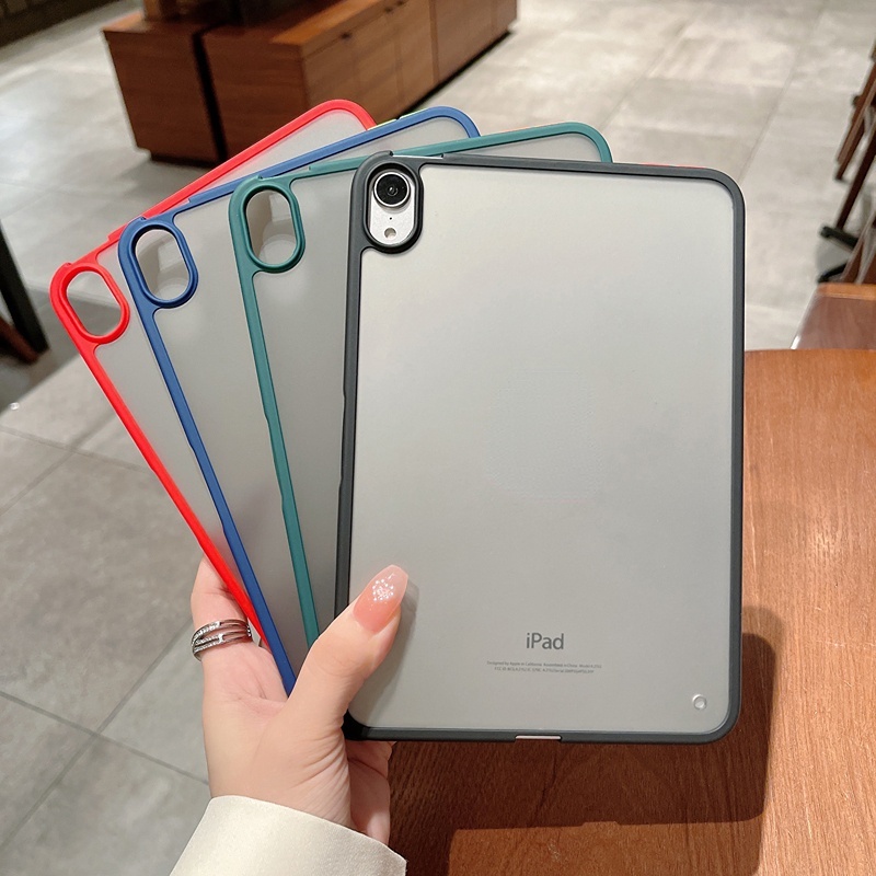 Ốp Máy Tính Bảng Nhựa Acrylic Nhám Cho IPad 10th 9th 8th 7th Air5 10.9 2022 IPad Pro 11 10.5 9.7 Mini 6 5 4 3 2 1