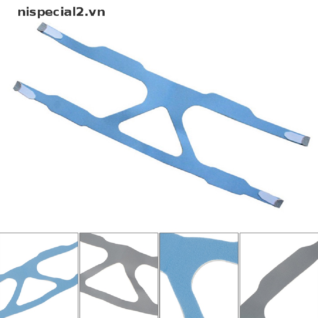 1 Dây Đai Thay Thế Màu Xanh Dương CPAP Cho Tai Nghe respironics resmed
