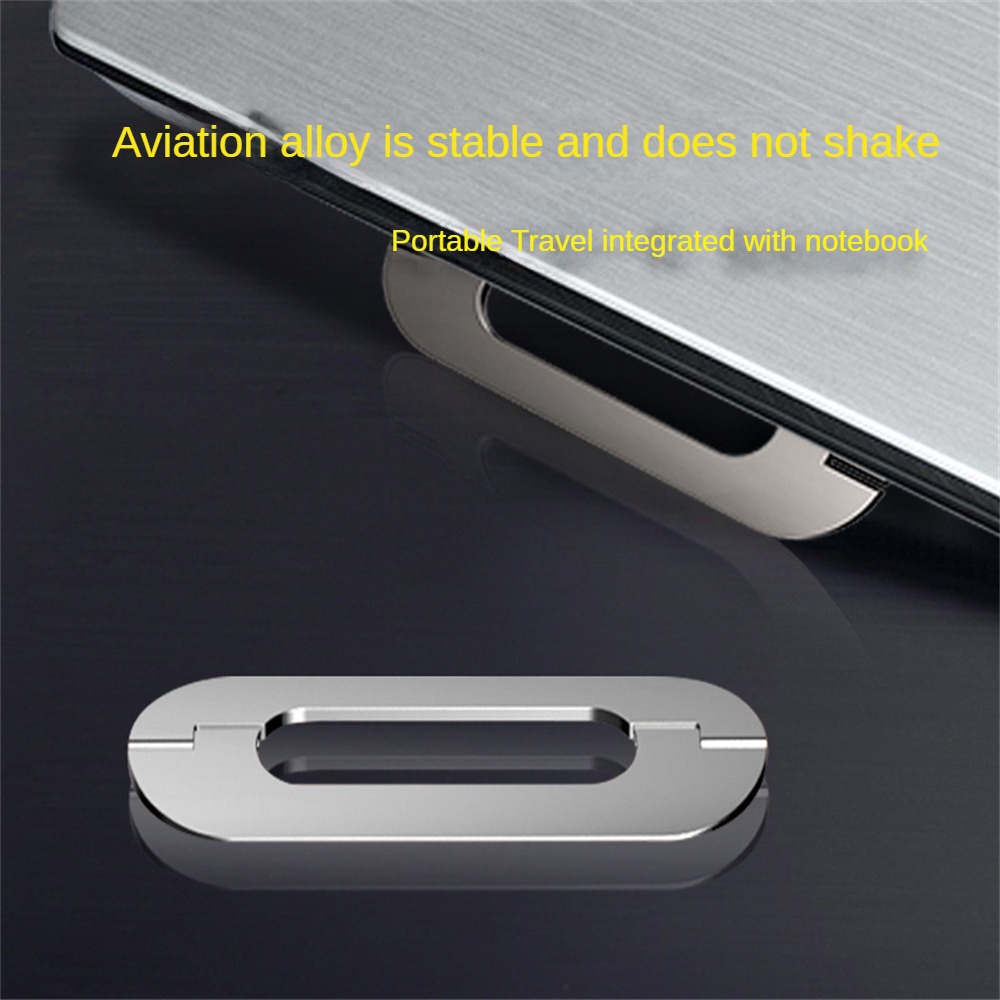 Giá Đỡ Máy Tính Xách Tay Giá Đỡ Máy Tính Xách Tay Di Động Dính Hợp Kim Nhôm Có Thể Gập Lại Giá Đỡ Làm Mát Máy Tính Nhỏ Có Thể Gập Lại Đế Máy Tính Xách Tay