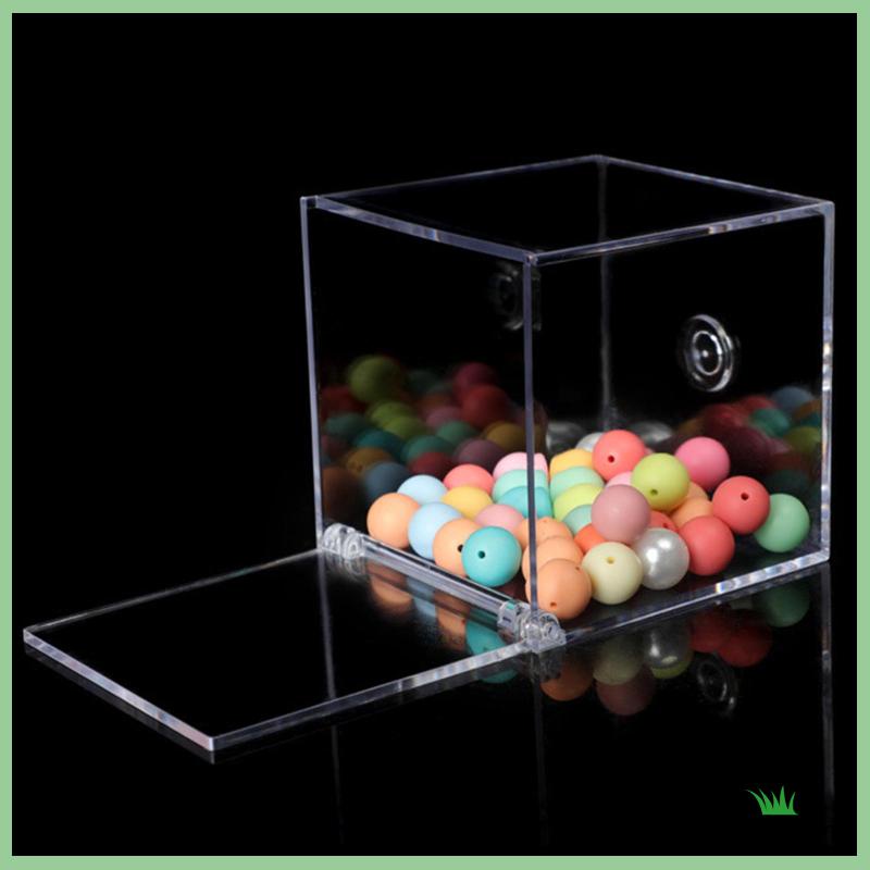 Hộp Đựng Quà Trong Suốt Bằng Acrylic Có Nắp Đậy Tiện Dụng Cho Gia Đình / Đám Cưới